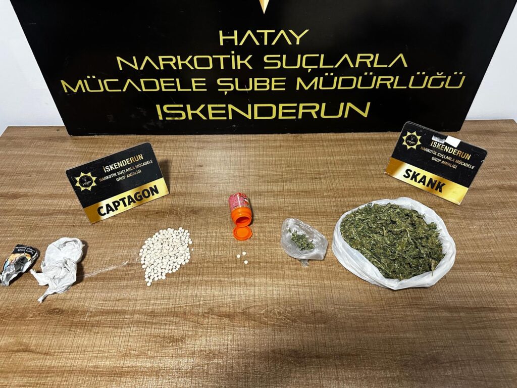 UYUŞTURUCU OPERASYONUNDA 3 ŞÜPHELİ TUTUKLANDI