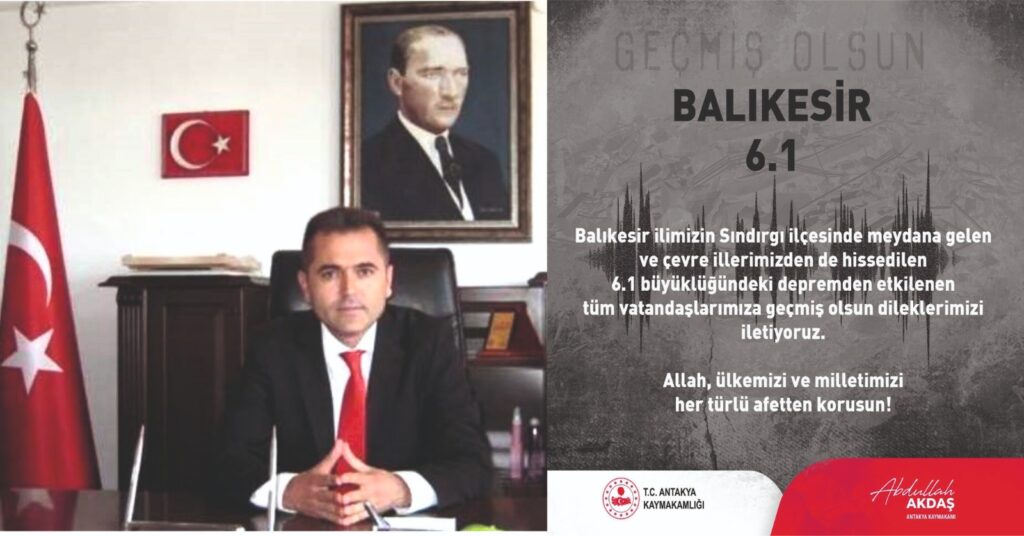 GEÇMİŞ OLSUN BALIKESİR
