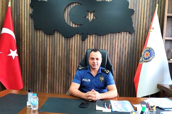 ERZİN’DE EMNİYET MÜDÜRÜ GÜN GÖREVE BAŞLADI