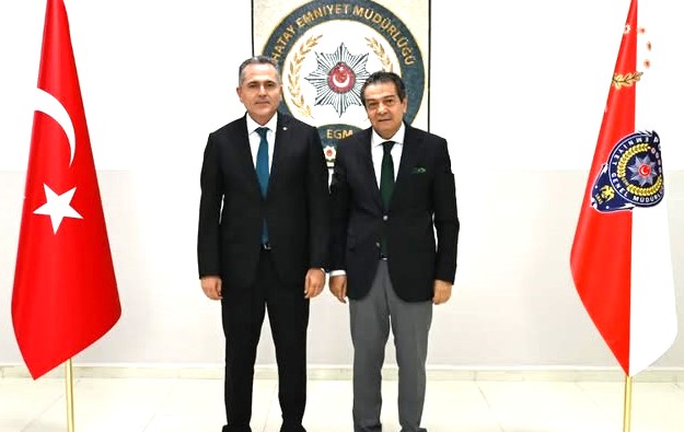 KAYMAKAM AKDAŞ’TAN EMNİYET MÜDÜRÜ YILMAZ’A ZİYARET
