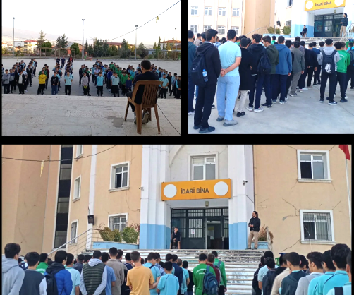 ANTAKYA İMAM HATİP LİSESİNDE MANEVİ CUMA GELENEĞİ DEVAM EDİYOR