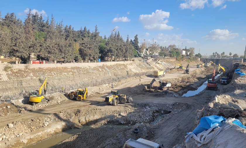 ASİ NEHRİ’NDE ÇALIŞMALAR SÜRÜYOR