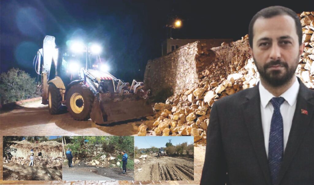 YALÇIN: “İLÇEMİZİN HER NOKTASINDA EMEĞİMİZ VAR”