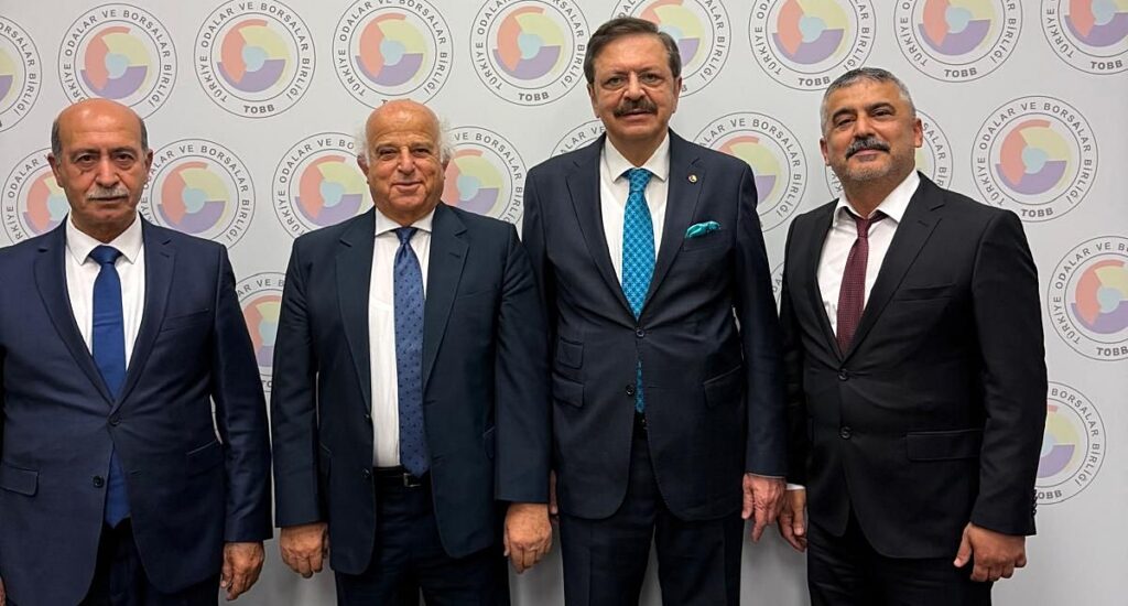 HATAYLI İŞ İNSANLARINDAN HİSARCIKLIOĞLU’NA ZİYARET