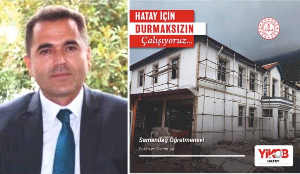 SAMANDAĞ ÖĞRETMENEVİ YENİLENİYOR