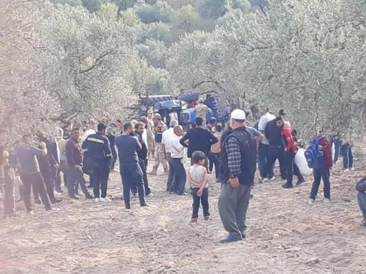 TRAKTÖR KAZASI MAHALLEYİ YASA BOĞDU!