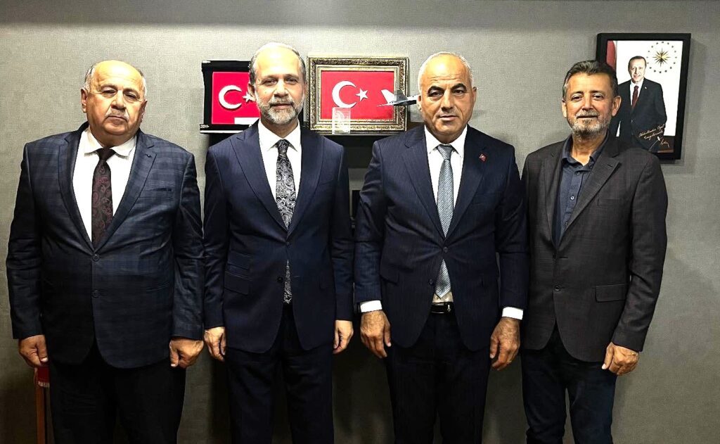 AK PARTİ SAMANDAĞ’DAN VEKİL ÖZEL’E ZİYARET