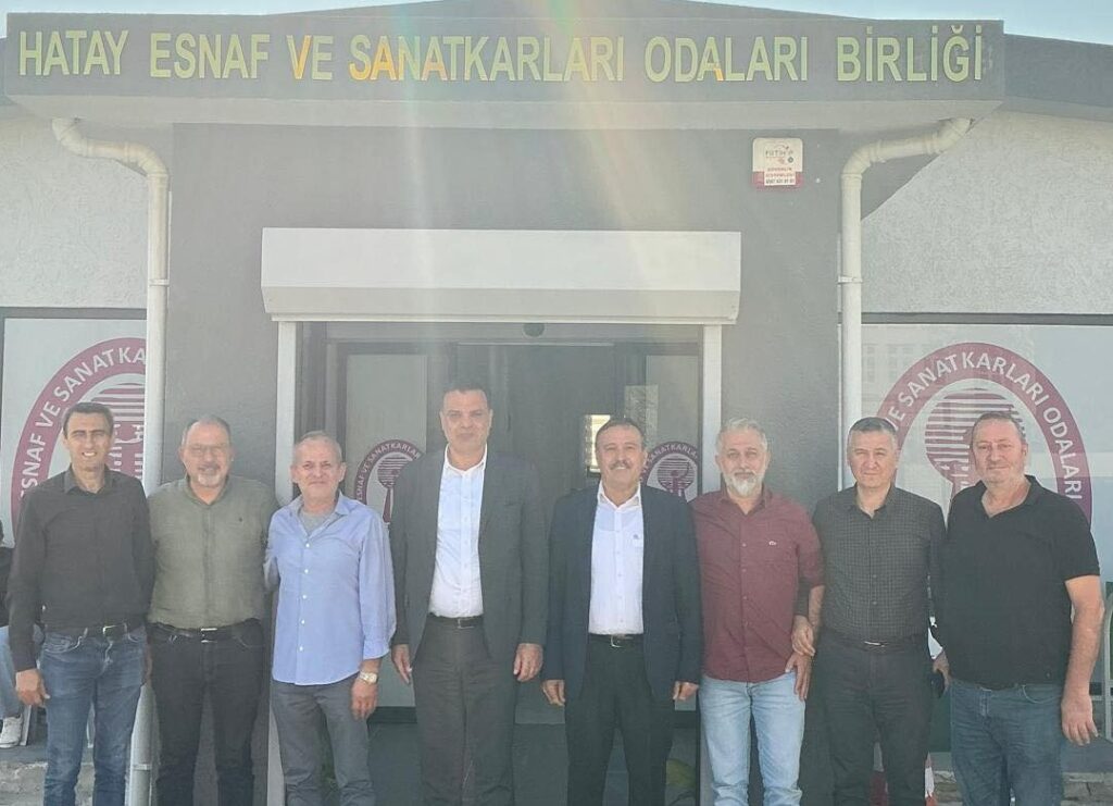 YILMAZ, İSKENDERUN ESNAF HEYETİNİ AĞIRLADI