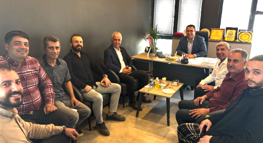 İMREK ESNAF CAMİASINI AĞIRLADI