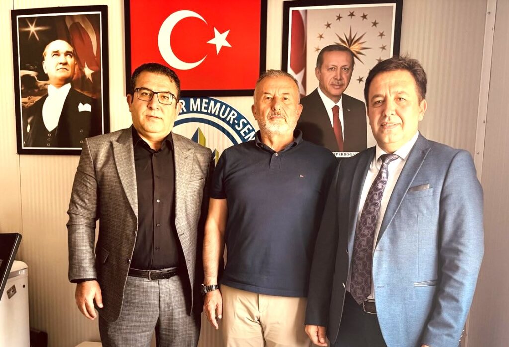 MEMUR-SEN HATAY ŞUBESİNE ANLAMLI ZİYARET